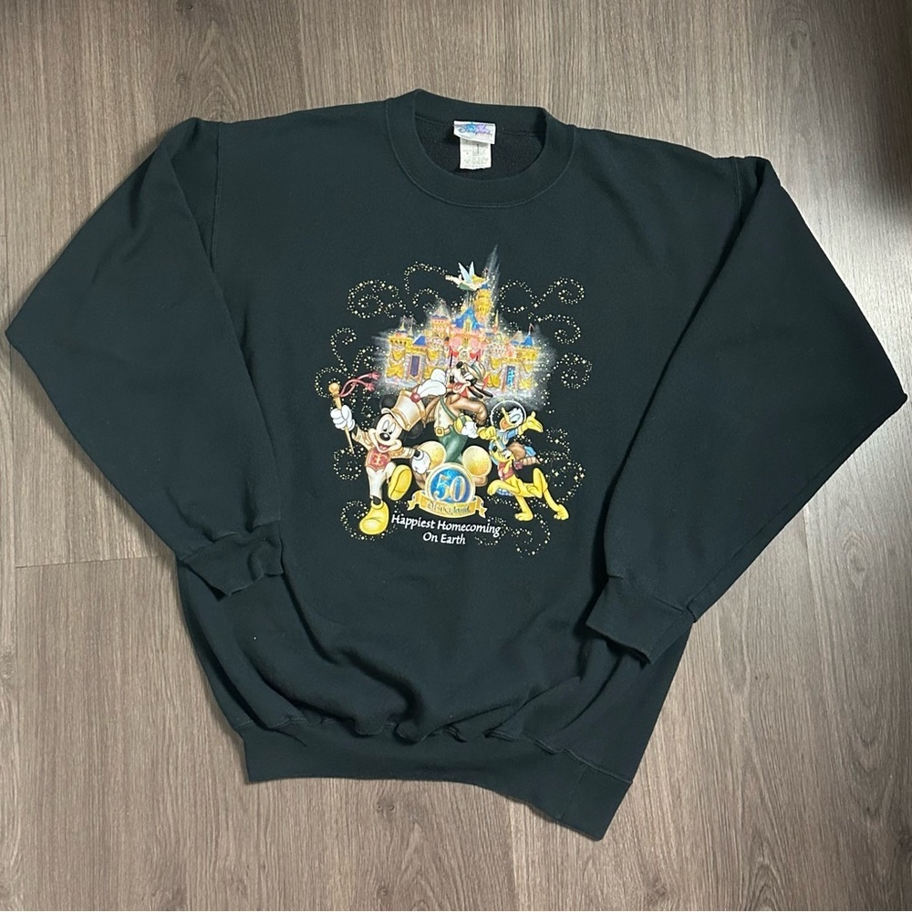 Vintage Disneyland 50th Anniversary Crewneck Sweater